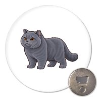 Magnet Britisch Kurzhaar Comic 59mm...