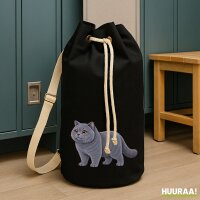 Seesack Britisch Kurzhaar Comic 20 Liter Black
