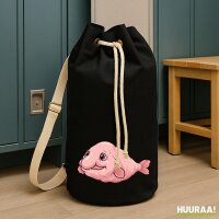 Seesack Blobfisch Comic 20 Liter Black