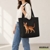 Einkaufstasche Abessinier Comic Canvas-Shopper 30 Liter