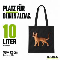 Jutebeutel Abessinier Comic 10 Liter