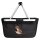 Einkaufskorb faltbar Spatz Comic 20 Liter Black