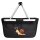 Einkaufskorb faltbar Schnecke Comic 20 Liter Black