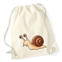 Turnbeutel Schnecke Comic 12 Liter