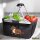Einkaufskorb faltbar Schnabeltier Comic 20 Liter Black