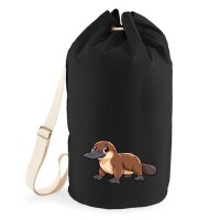Seesack Schnabeltier Comic 20 Liter Black