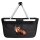 Einkaufskorb faltbar Roter Panda Comic 20 Liter Black