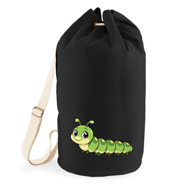 Seesack Raupe Comic 20 Liter Black