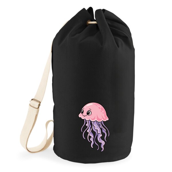 Seesack Qualle Comic 20 Liter Black
