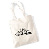 Jutebeutel Soest Skyline 10 Liter