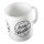Kaffeetasse Merry Christmas Schriftzug Weiß 330ml