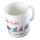 Kaffeetasse Hello Winter Wichtel Weiß 330ml