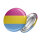 Button Pansexuell LGBTQ Größe 59mm