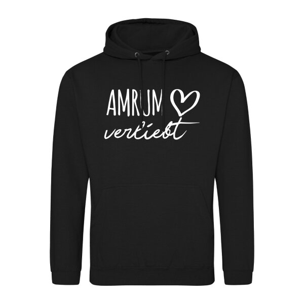 Unisex Hoodie Amrum verliebt Größe S-3XL
