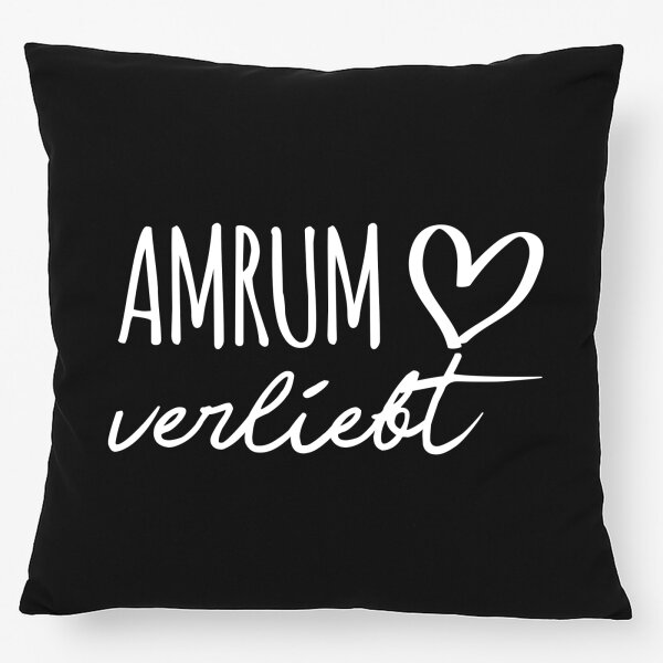 Kissen Amrum verliebt 40x40cm