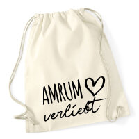 Turnbeutel Amrum verliebt 12 Liter