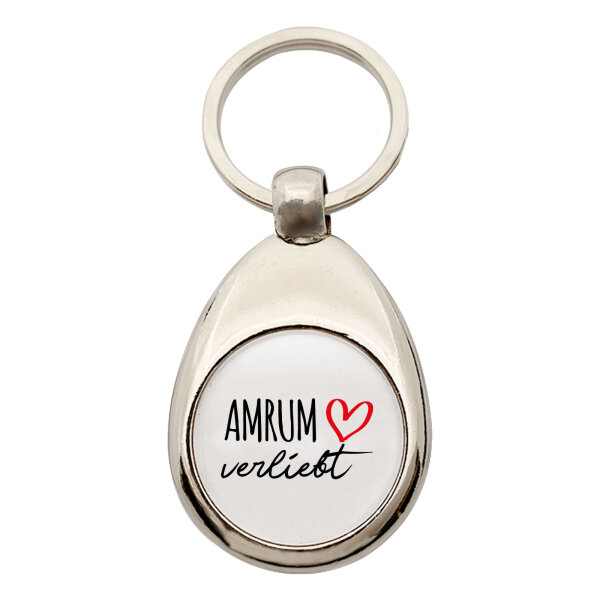 Schlüsselanhänger Amrum verliebt