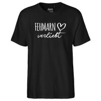 Herren T-Shirt Fehmarn verliebt Größe S-3XL