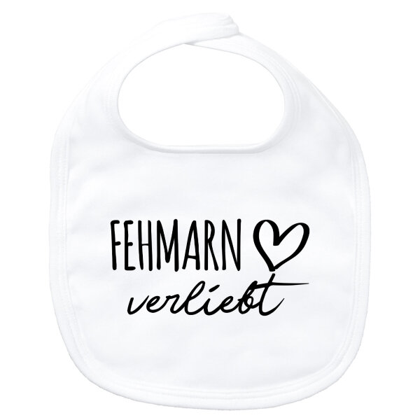 Baby Lätzchen Fehmarn verliebt