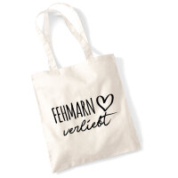 Jutebeutel Fehmarn verliebt 10 Liter