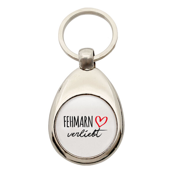 Schlüsselanhänger Fehmarn verliebt