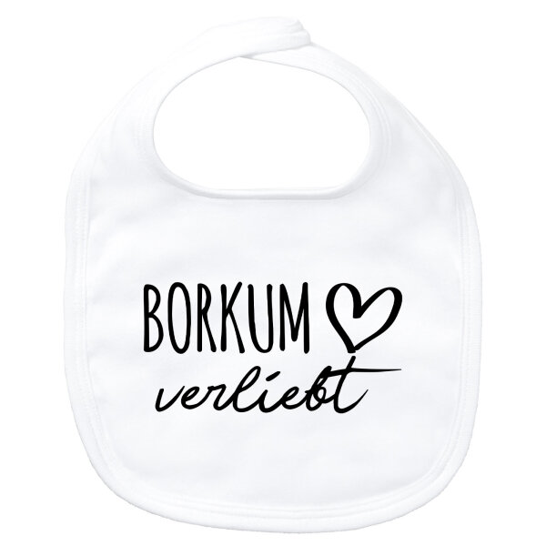 Baby Lätzchen Borkum verliebt