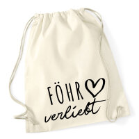 Turnbeutel Föhr verliebt 12 Liter