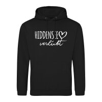 Unisex Hoodie Hiddensee verliebt Größe S-3XL