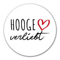Aufkleber Hooge verliebt 10cm Sticker