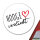Aufkleber Hooge verliebt 10cm Sticker