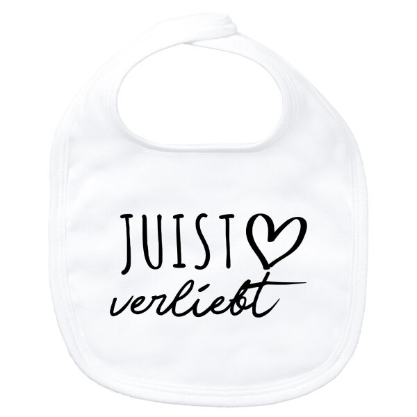 Baby Lätzchen Juist verliebt