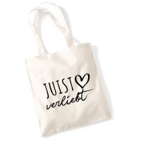 Jutebeutel Juist verliebt 10 Liter