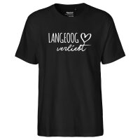 Herren T-Shirt Langeoog verliebt