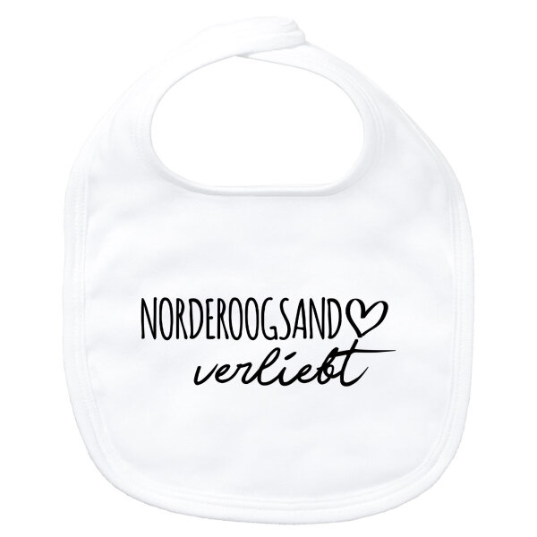 Baby Lätzchen Norderoogsand verliebt