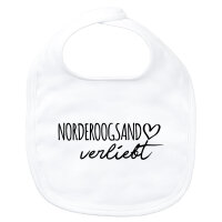 Baby Lätzchen Norderoogsand verliebt