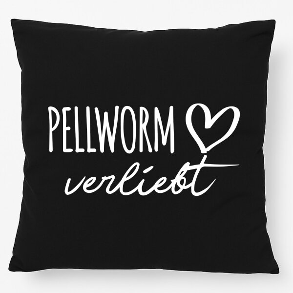 Kissen Pellworm verliebt 40x40cm