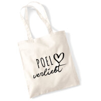 Jutebeutel Poel verliebt 10 Liter