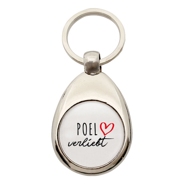 Schlüsselanhänger Poel verliebt