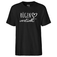 Herren T-Shirt Rügen verliebt Größe S-3XL