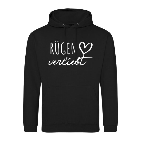 Unisex Hoodie Rügen verliebt Größe S-3XL