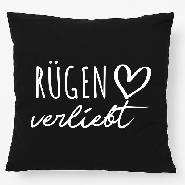 Kissen Rügen verliebt 40x40cm