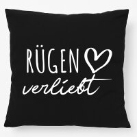 Kissen Rügen verliebt 40x40cm