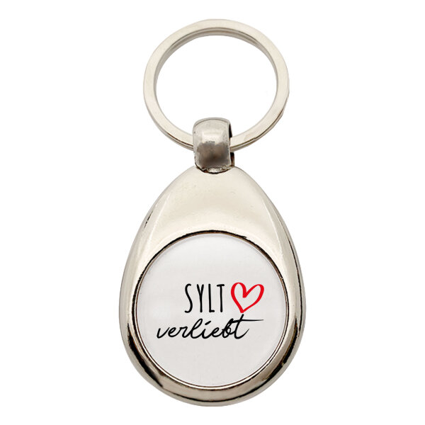 Schlüsselanhänger Sylt verliebt