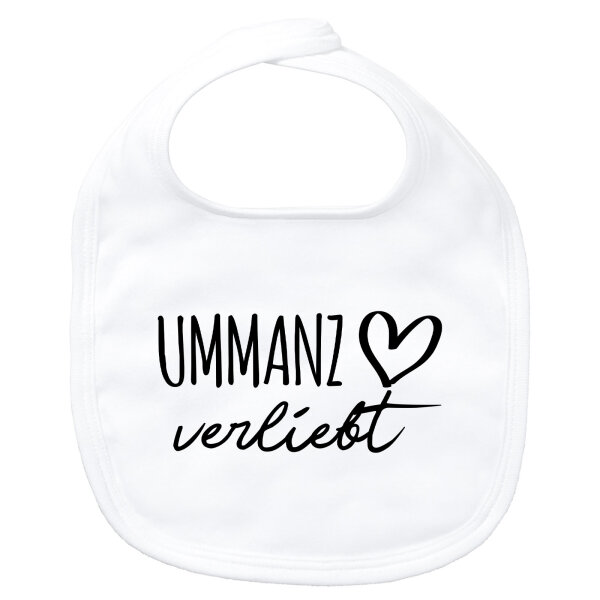 Baby Lätzchen Ummanz verliebt