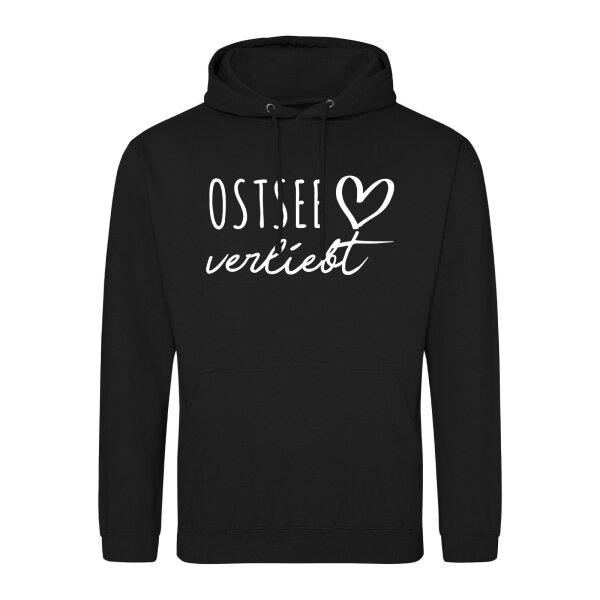 Unisex Hoodie Ostsee verliebt Größe S-3XL