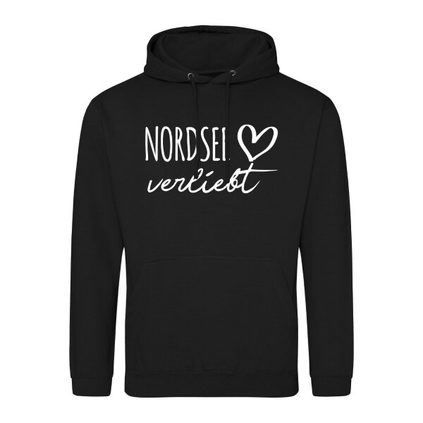 Unisex Hoodie Nordsee verliebt Größe S-3XL