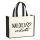 Jutetasche Mallorca verliebt 21 Liter Black