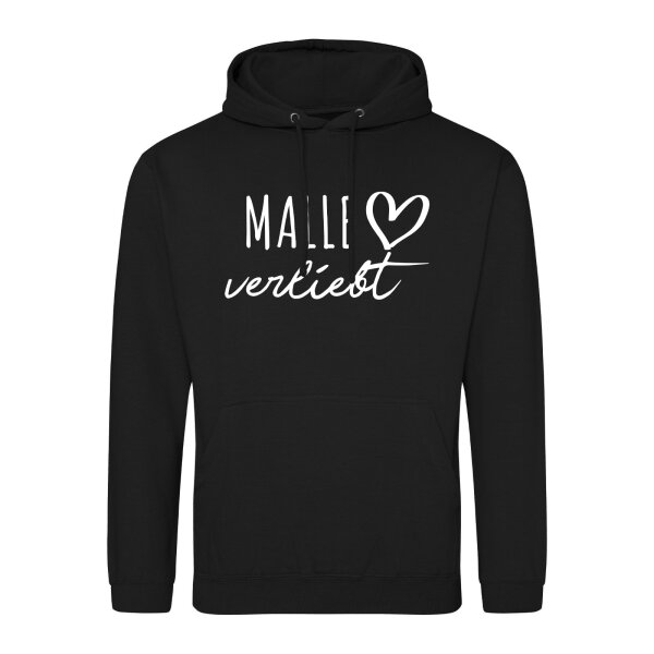 Unisex Hoodie Malle verliebt Größe S-3XL