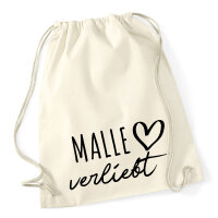 Turnbeutel Malle verliebt 12 Liter