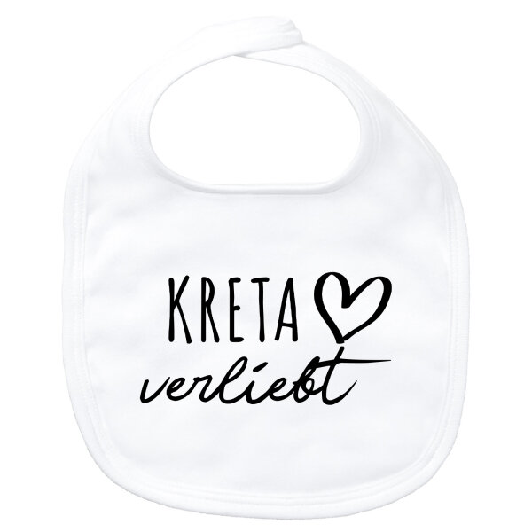 Baby Lätzchen Kreta verliebt